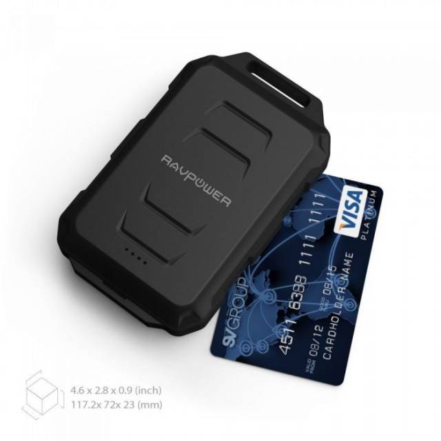 Ravpower rp-pb044, pin 10050mah, ip66, 3.4a cho 2 cổng usb ismart