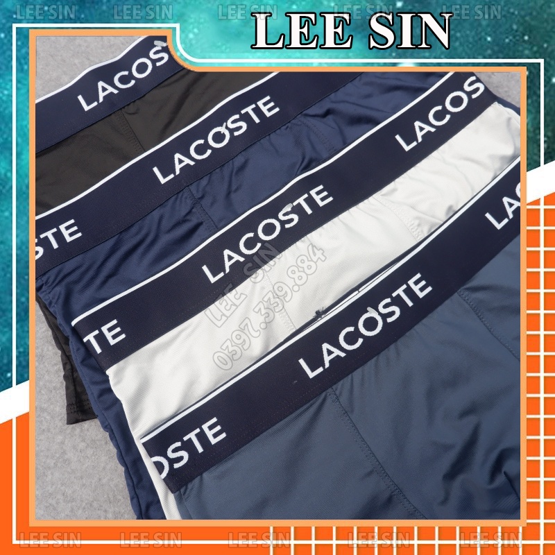 Quần sịp nam, quần sịt nam, quần xì nam, quần lót đùi (boxer) nam chất vải co giãn đa chiều, thấm hút mồ hôi cao cấp | LEESIN