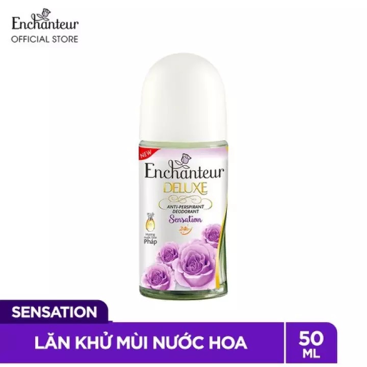 Lăn khử mùi Enchanteur Deluxe Sensation 50ml(TRONG)