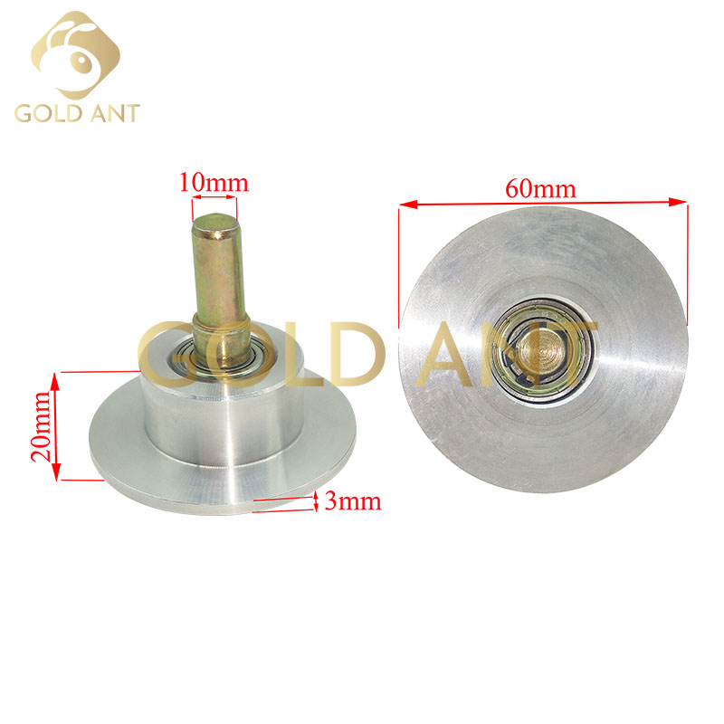 Bánh xe tì phôi (60x20x3x10mm) - Dùng cho Máy Dán Ép Gỗ