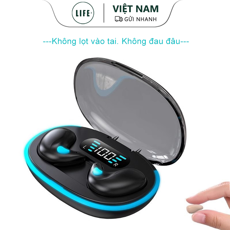 Xiaomi Youpin 3Life X55 Tai nghe Bluetooth Ngủ siêu bền HIFI Chất lượng âm thanh Giảm tiếng ồn thông minh Tai nghe không dây thật mini