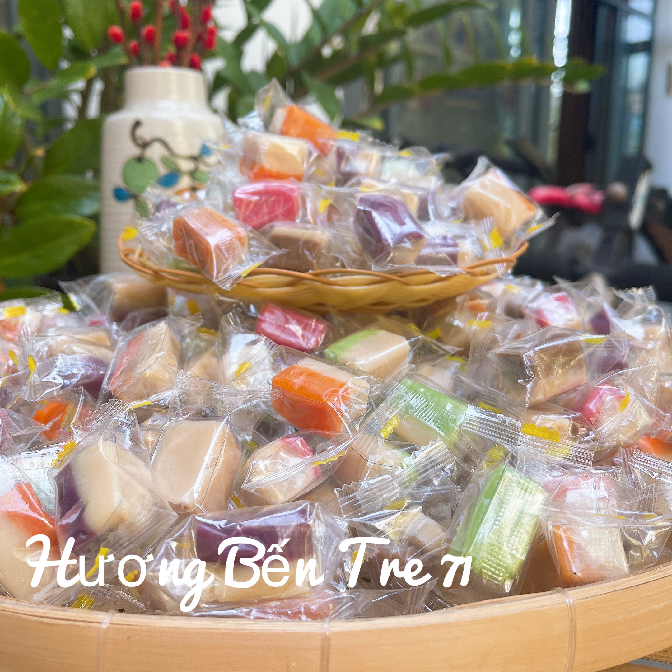 Kẹo dừa không đường mix ngũ vị - đặc sản bến tre