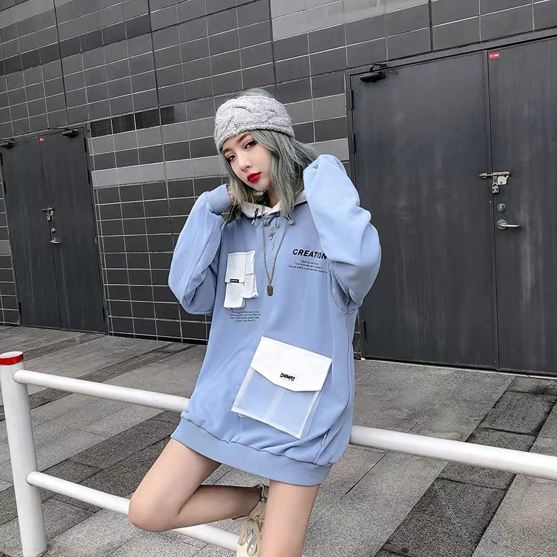ÁO HOODIE NỮ THỜI TRANG SÀNH ĐIỆU CÁ TÍNH PHONG CÁCH DẠO PHỐ ONE HIT STORE