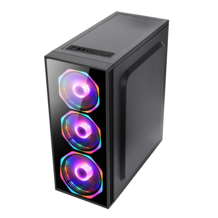 Vỏ case Coolerplus G9 đã có sẵn 3 fanled