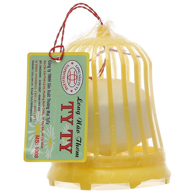 Combo 2 hộp Long não Tyty hình lồng chim băng phiến đuổi chuột gián côn trùng khử mùi và chống mốc ẩm hiệu quả