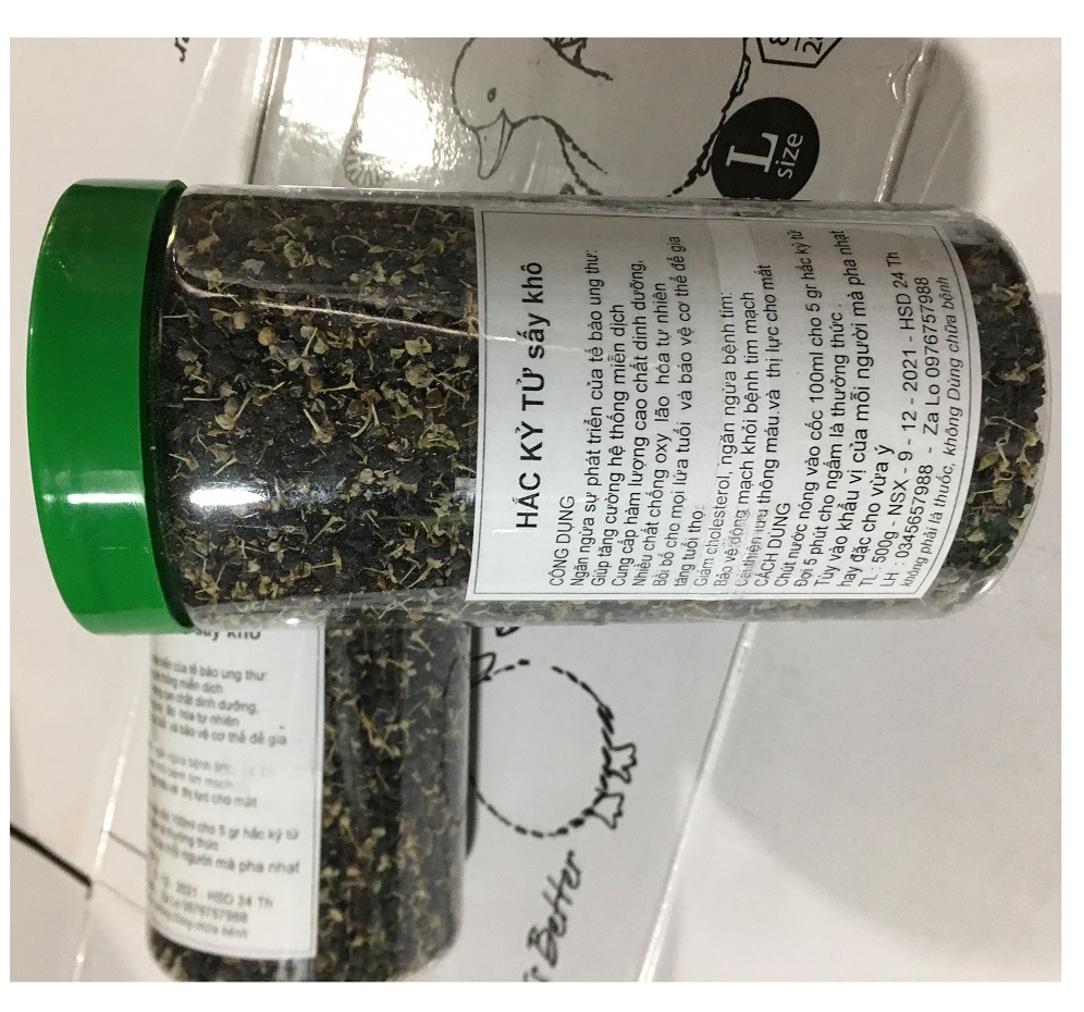 Trà hắc kỷ tử - hộp 1kg loại đặc biệt - bồi bổ sức khoẻ - có tặng quà
