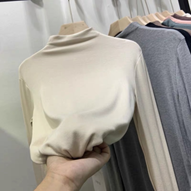 Áo thun giữ nhiệt thu đông nữ dài tay