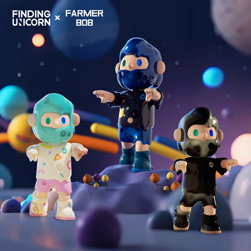 FINDING UNICORN FARMER BOB VANTA ZOMBIE BOB 150% DAWN SET(Limited item)