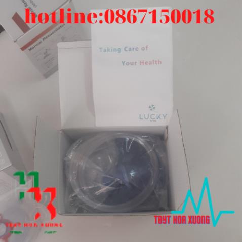 Bóng Bóp Ambu Cấp Cứu Oxy Tập Thở [Người Lớn, Trẻ Em]