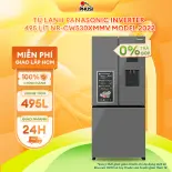 [TRẢ GÓP 0% - Giao lắp HCM] Tủ lạnh Panasonic Inverter 495 lít NR-CW530XMMV Mới 2022 -  HÀNG CHÍNH HÃNG