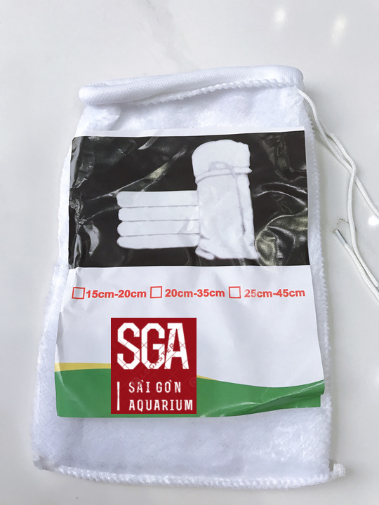 Túi Lọc Hồ Cá Cảnh 2 Lớp size 15x20cm, Đơn Giản, Tiện Lợi, Dễ Sử dụng