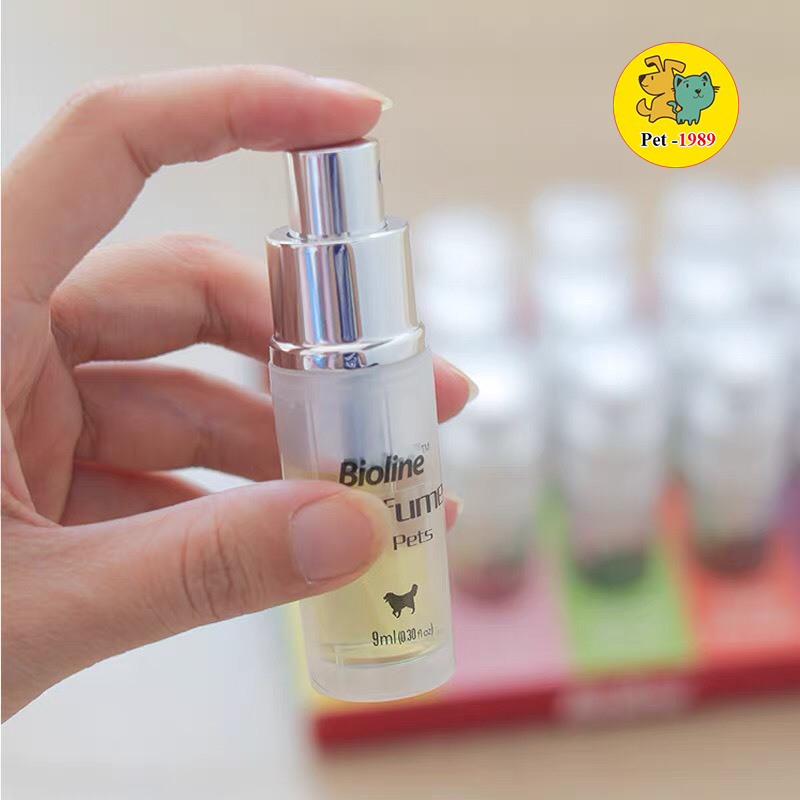 Nước hoa Bioline 9ml cho chó mèo Thú cưng Pet-1989