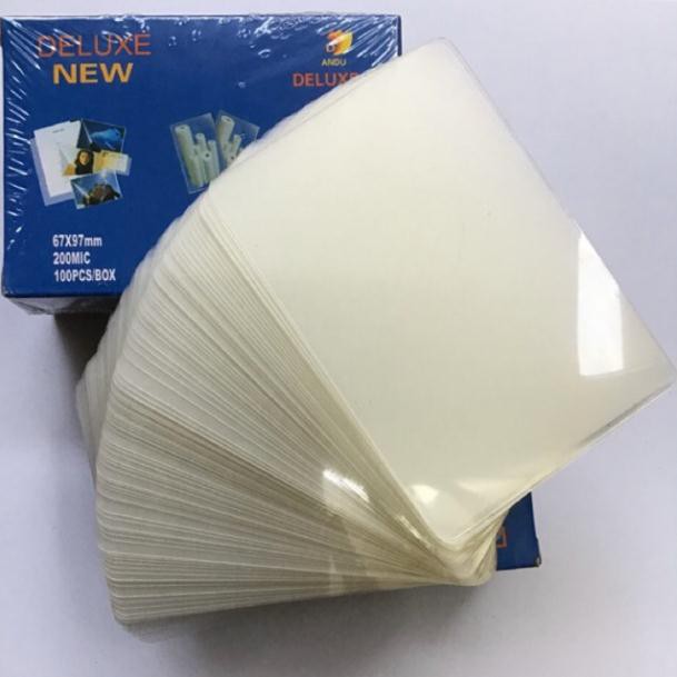 Nhựa ép plastic size chứng minh nhân dân / thẻ căn cước công dân 125mic, 150mic, 200mic