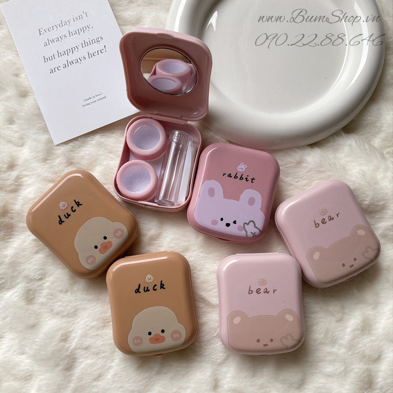 Khay gương , khay đựng lens tông matte siêu cưng