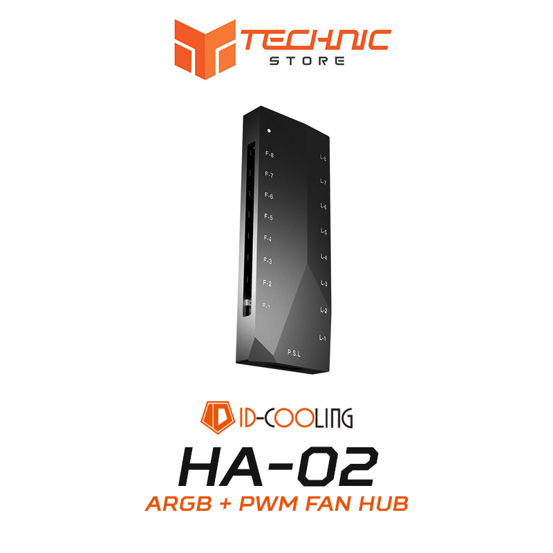 Fan HUB ID-Cooling ARGB HA-02