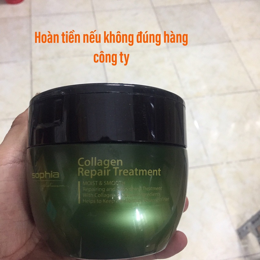 [HCM]Dầu hấp ủ tóc Sophia Platinum Collagen Repair Treatment 450ml