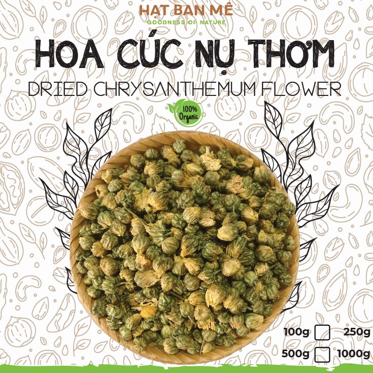 Trà hoa cúc nụ loại 1 - hạt ban mê food
