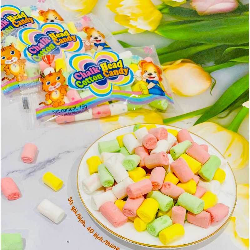 Kẹo Bông Marshmallow 15g - Ăn Vặt 492