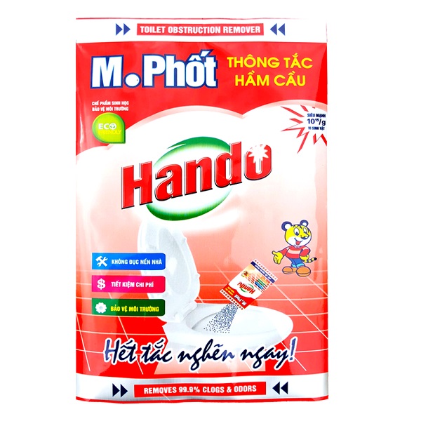Gói bột thông tắc hầm cầu M.Phốt 215g