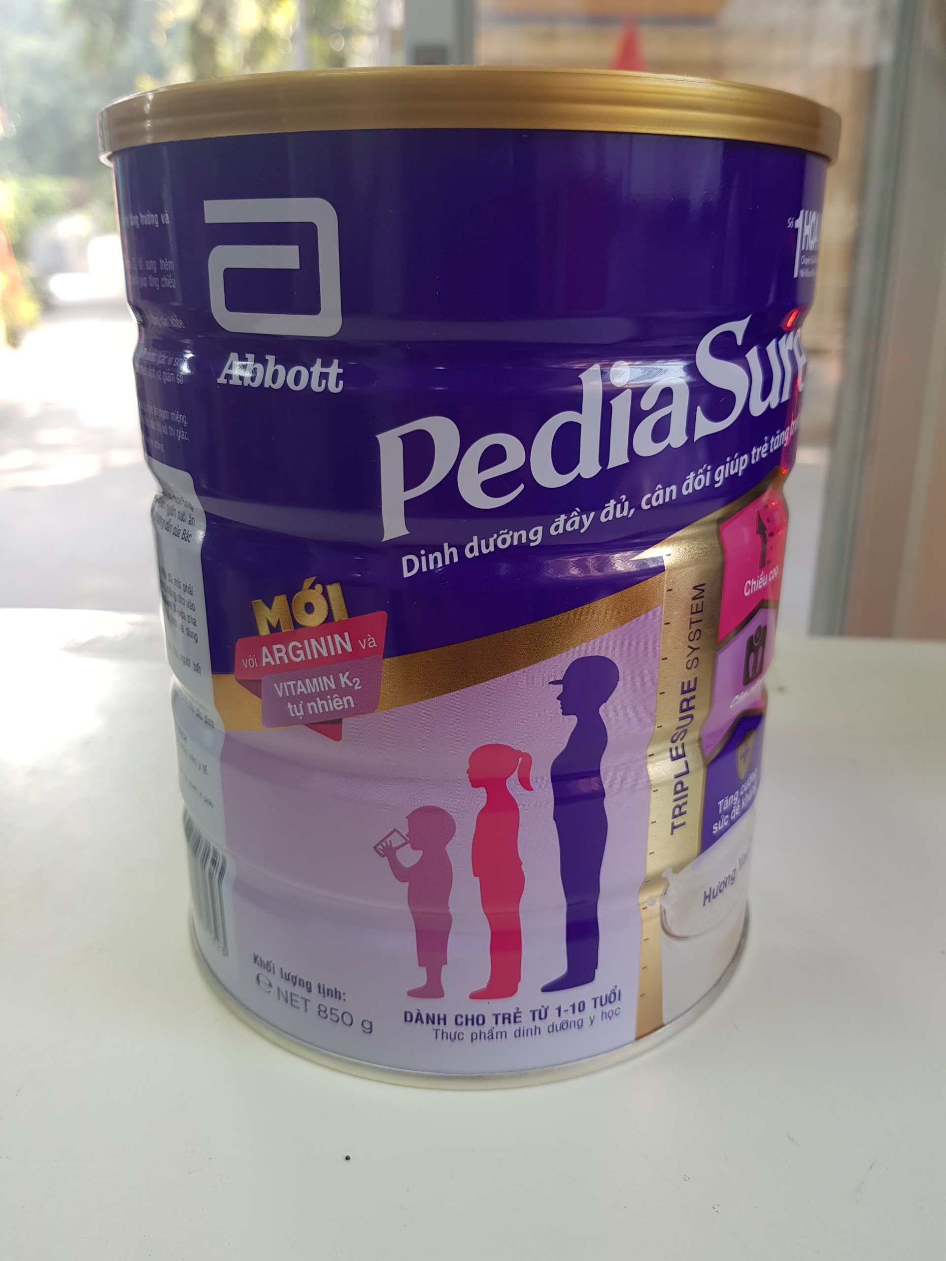 Sữa pediasure 850g mẫu mới