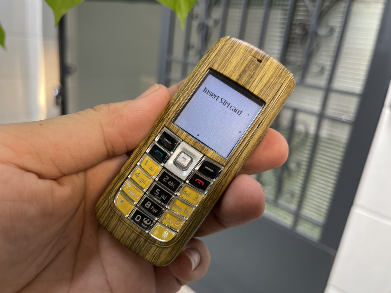 Linh Kien Điện thoại Nokia 6020 màu vân gỗ