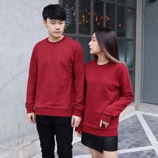 Áo Hoodie basic nỉ trơn nam nữ unisex thời trang
