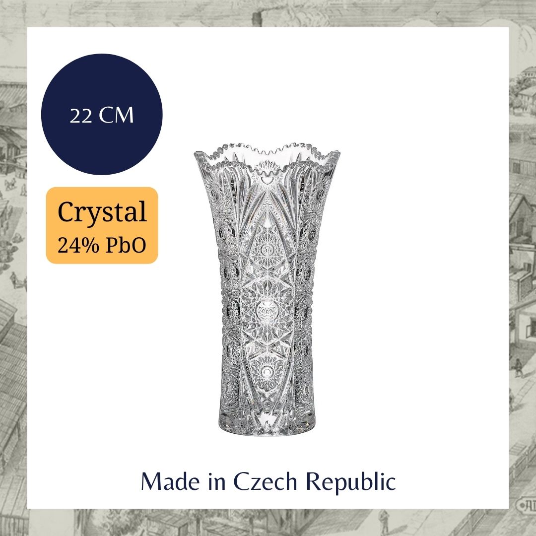 Bình bông pha lê ch séc 80190-51810