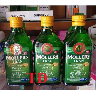 Dầu gan cá tuyết Mollers tran / MOLER / molers