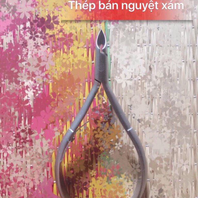 [Rẻ vô địch] Kềm Thép (Kiềm) bán nguyệt xám dùng cắt da làm Móng tay chân - 1 cây