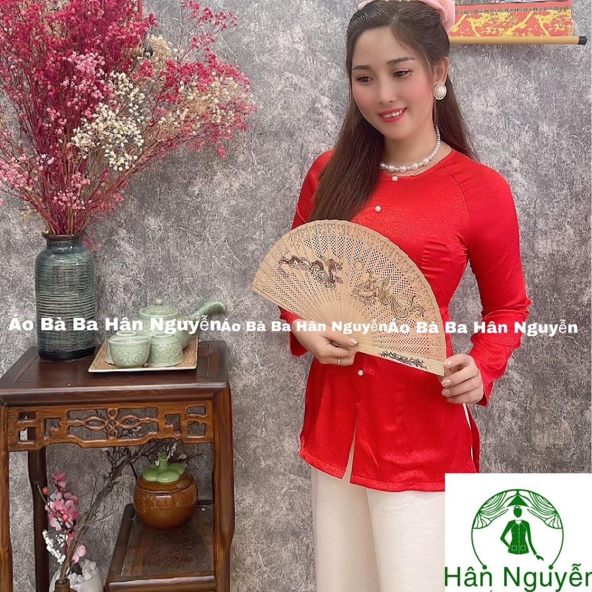 Áo bà ba gam dây kéo + quần