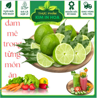 Trái chanh tươi có hoặc không hạt dùng làm gia vị các món ăn
