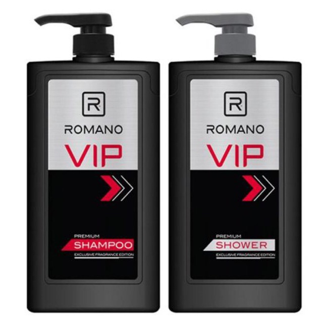 Dầu gội / sữa tắm romano vip 650g