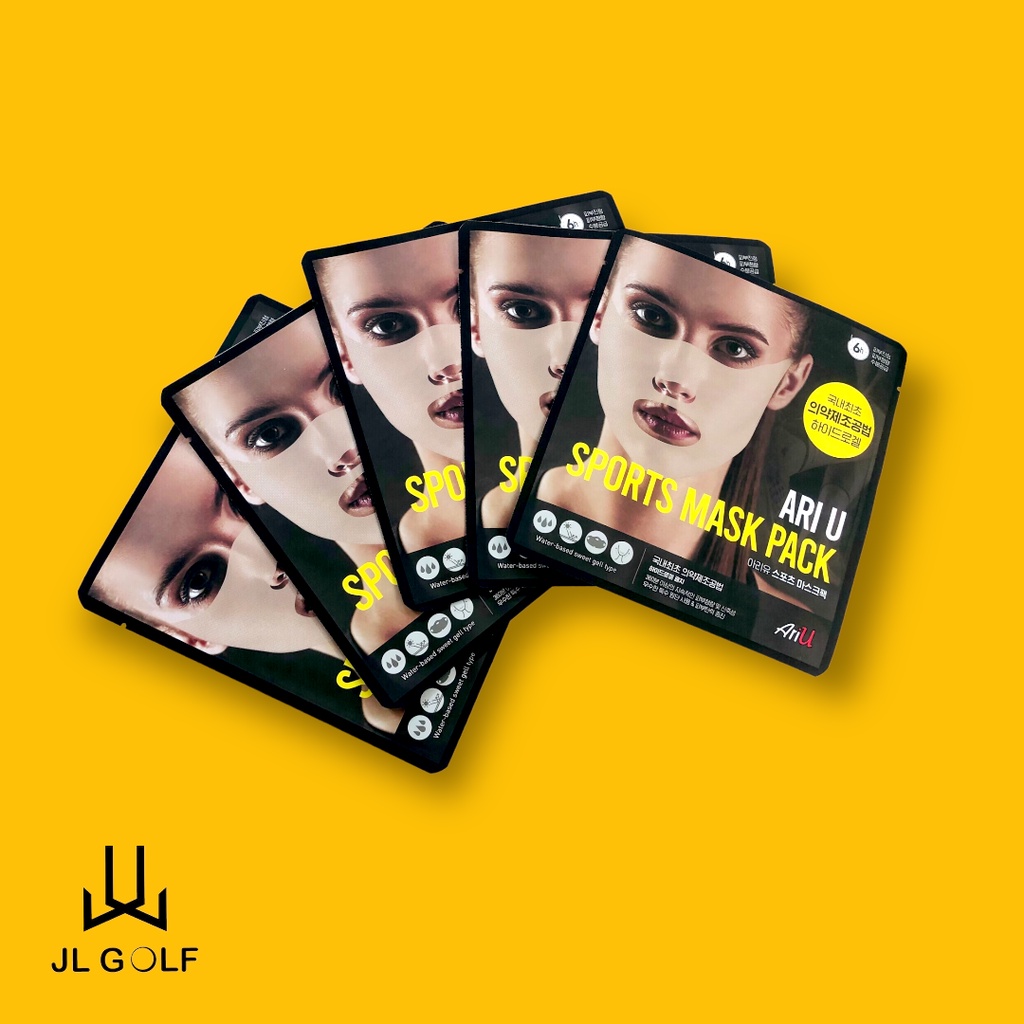 Mặt nạ ari u sports mask pack mặt nạ chống nắng golf
