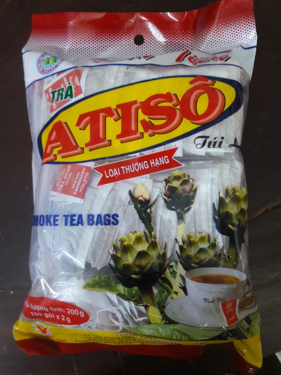 [HCM]TRÀ ATISO VĨNH TIẾN LOẠI THƯỢNG HẠNG