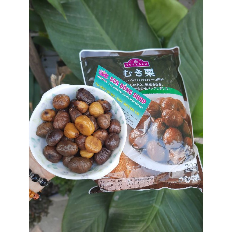 Hạt dẻ nhật topvalu 225g