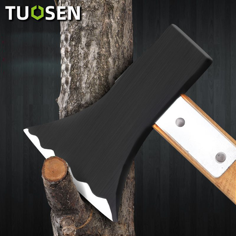 Búa rìu 1kg, rìu cán gỗ tuosen
