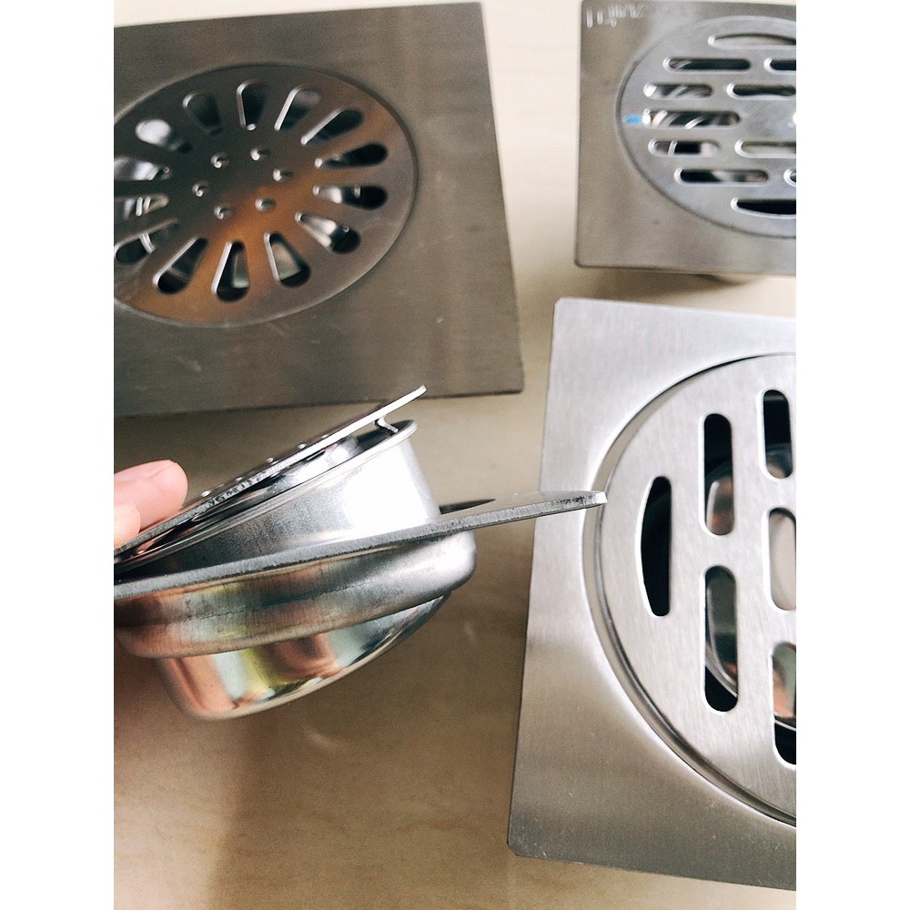 Ga thoát sàn, Phễu thoát sàn inox 304 đủ kích thước