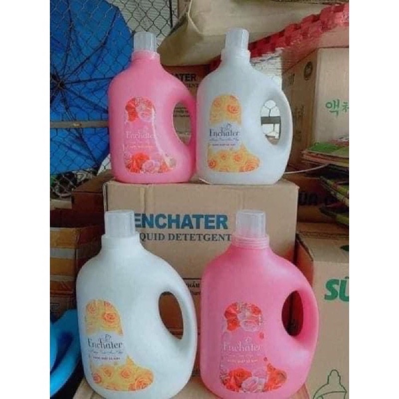 Nước giặt hương nước hoa Pháp Enchenter can 2 lít