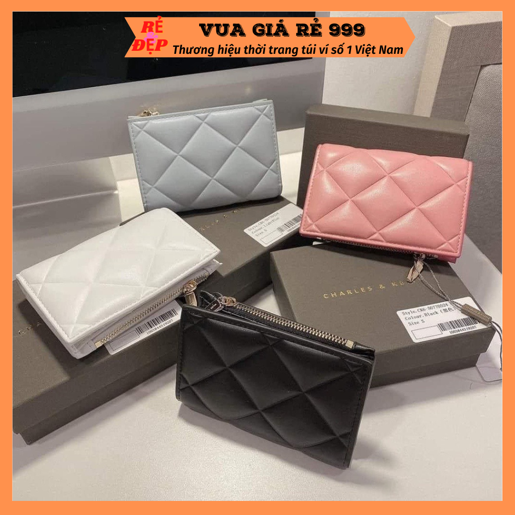 Ví nữ mini ngắn nhiều ngăn cầm tay đẹp thời trang hàng quảng châu cao cấp full box VN16