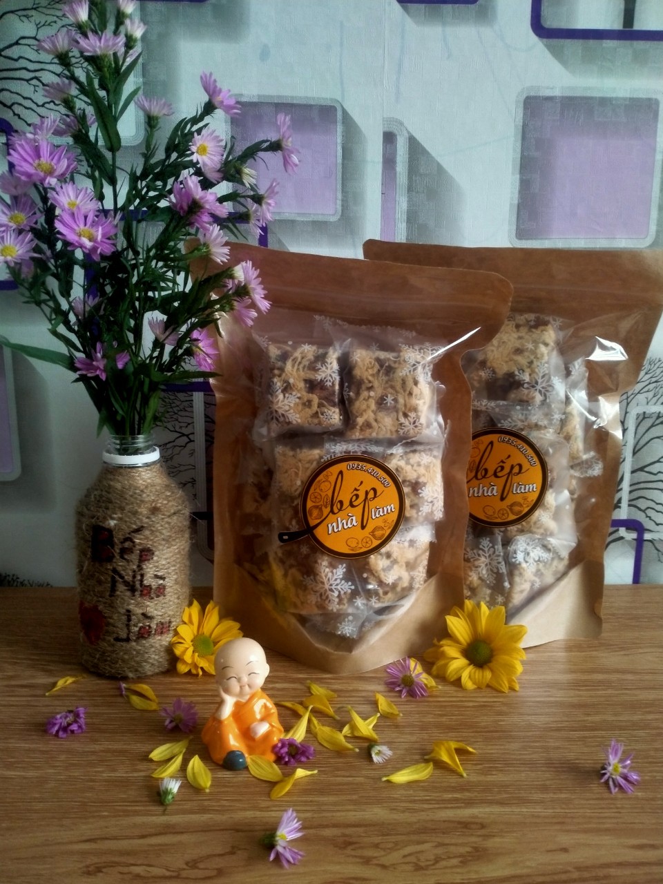 Thanh lứt hạt dinh dưỡng chà bông 250g