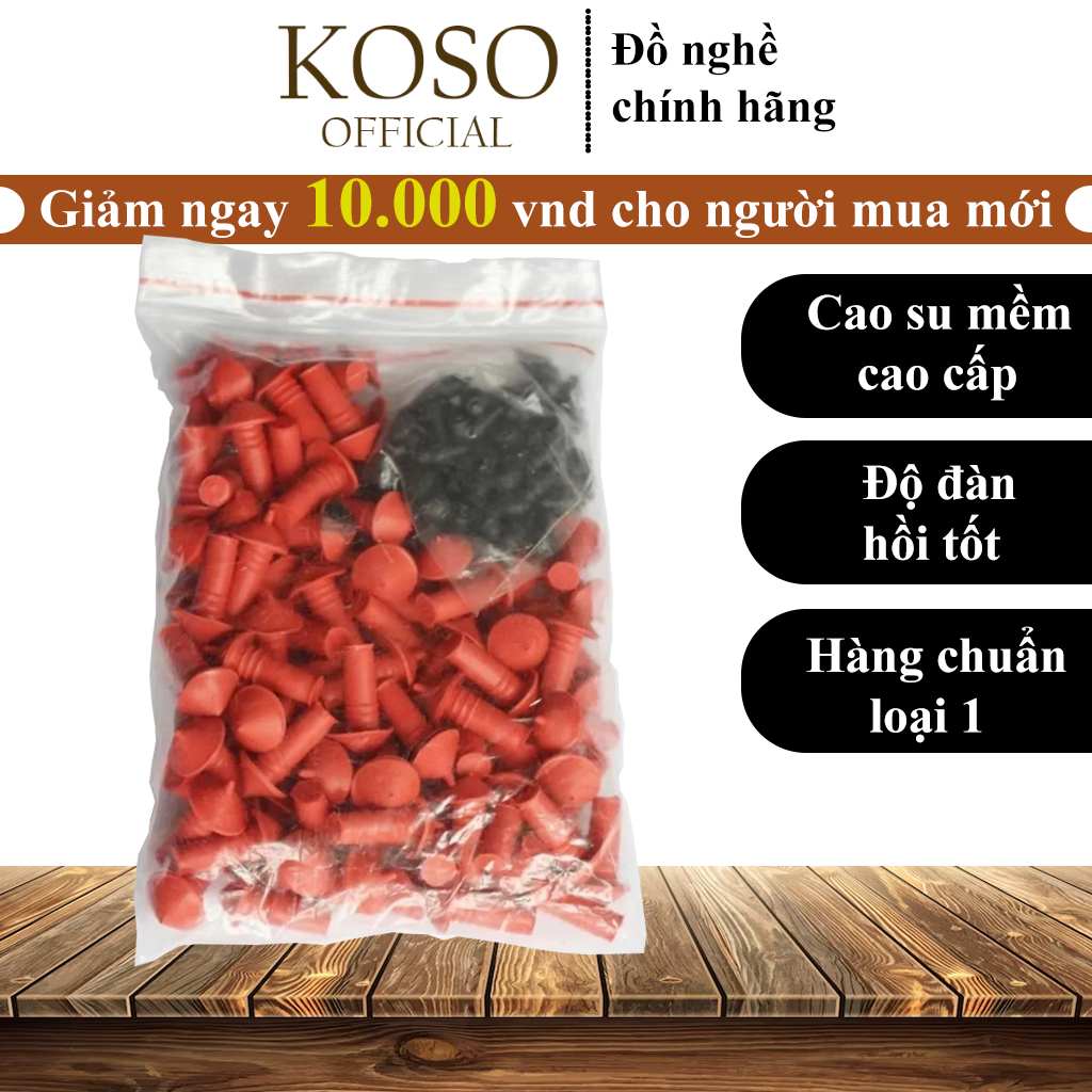 Đạn vá vỏ xe không săm - đạn vá lốp xe không xăm KOSO dùng cho súng vá lốp không săm bịch loại nhỏ,lớn:80,88 đạn,đầu đạn