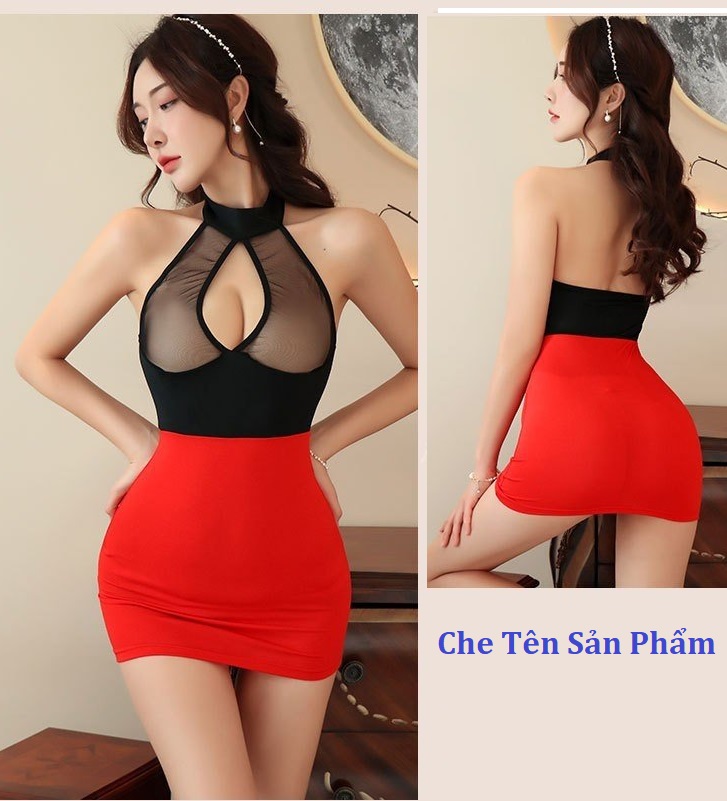 Váy ngủ quyến rũ 🌿🌿 Đầm ngủ body khoét ngực gợi cảm N1419 🌿🌿 Đồ ngủ nữ 🌿🌿 Đầm ngủ gợi cảm 🌿🌿