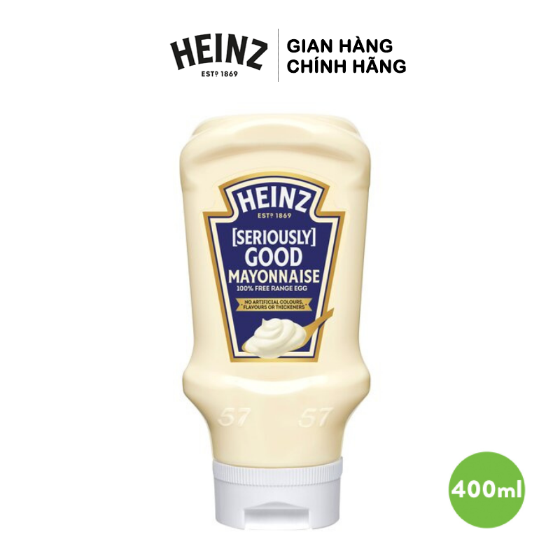 Xốt Mayonnaise Good HEINZ 400ml (Date: T9/2024)