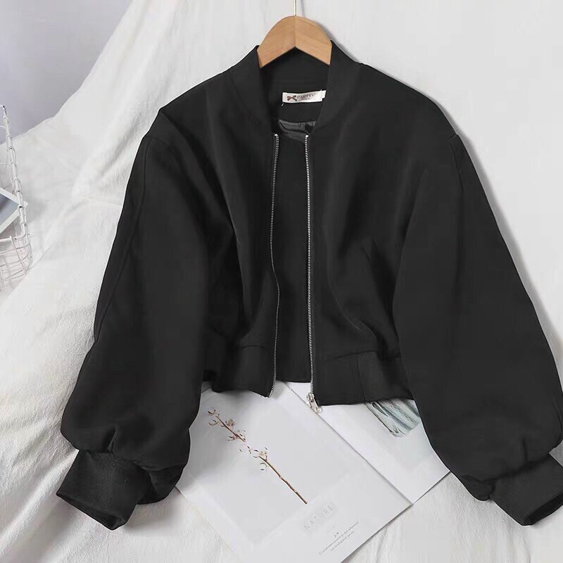 Áo khoác gió croptop form rộng trẻ trung cá tính - 201221 - ry'20