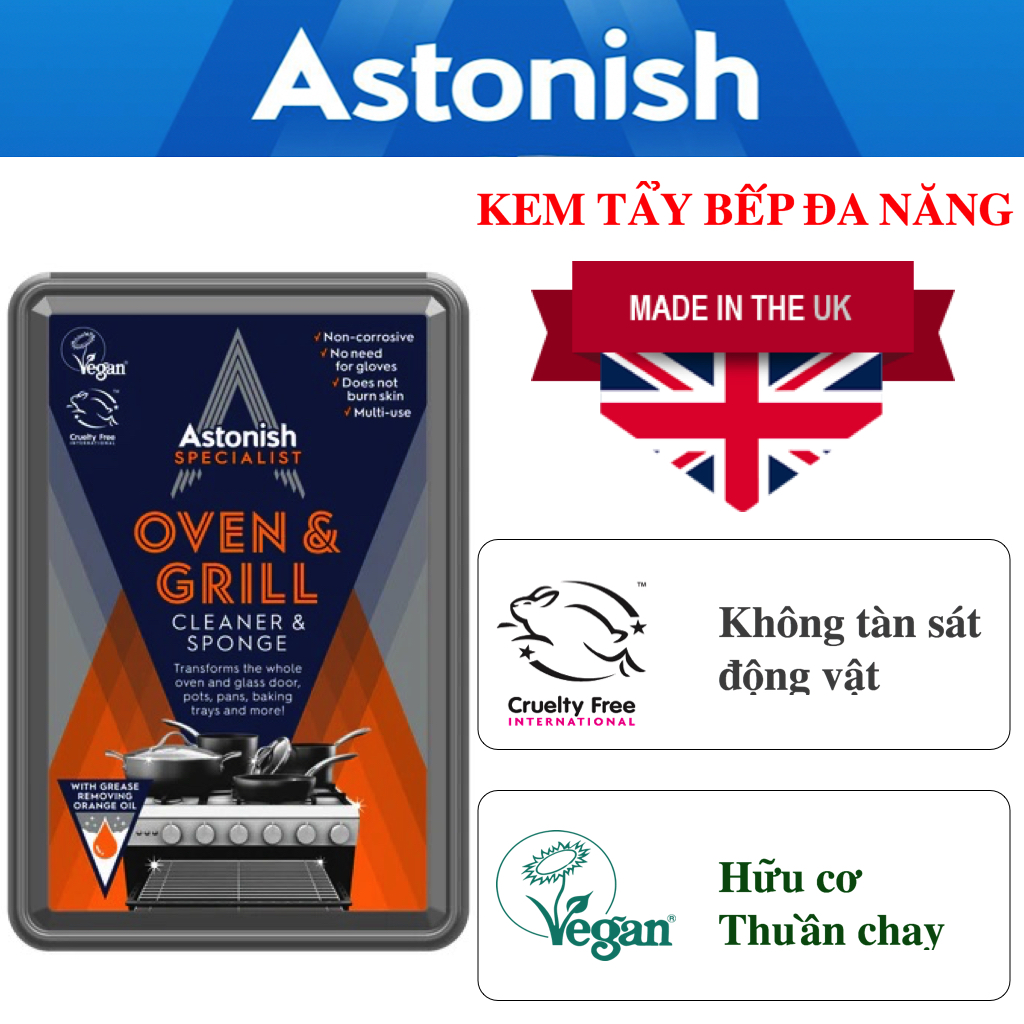 Kem tẩy đa năng Astonish hương cam C8600