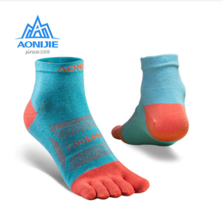 Tất 5 ngón chạy bộ cao cổ aonijie e4802