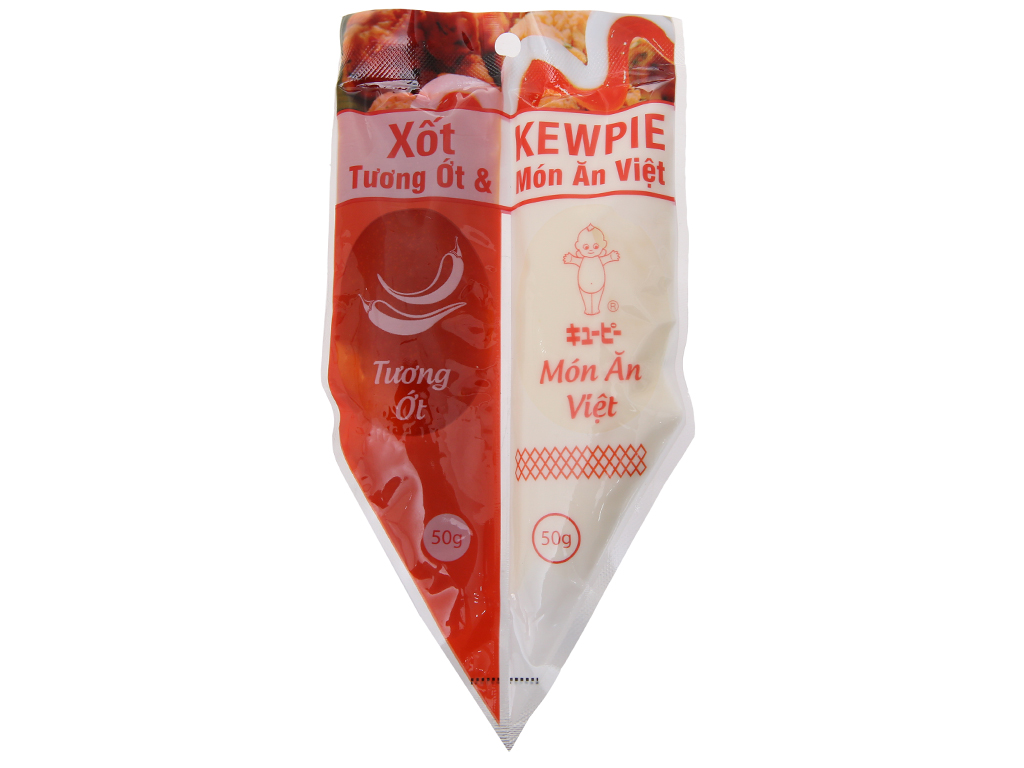 Xốt và tương ớt Kewpie túi 100g