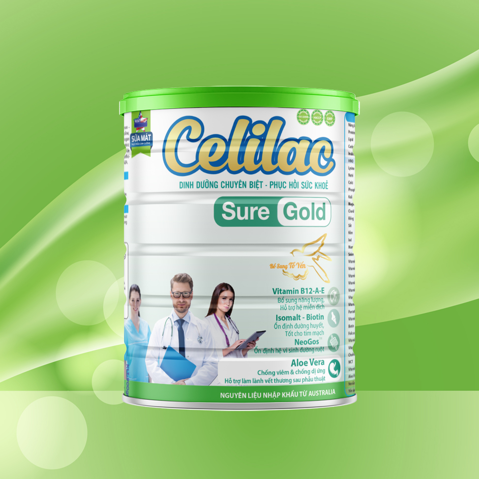 Sữa mát Celilac SURE GOLD Dành cho người cần phục hồi sức khỏe sau bệnh