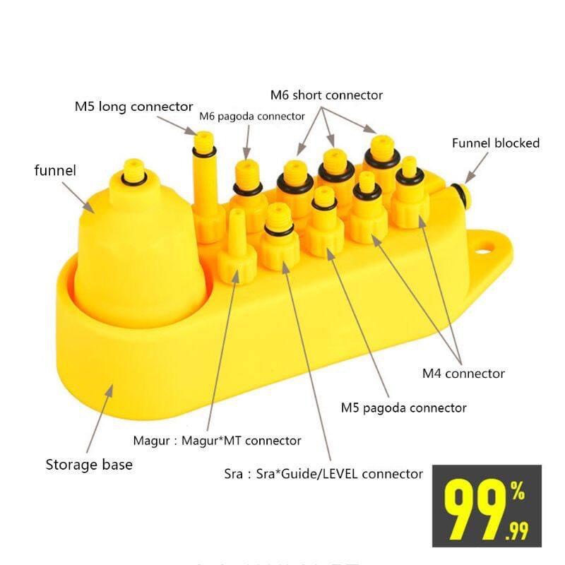 Dụng Cụ Bơm Dầu Phanh Xe Đạp SHIMANO, SRAM, MAGURA, Tektro