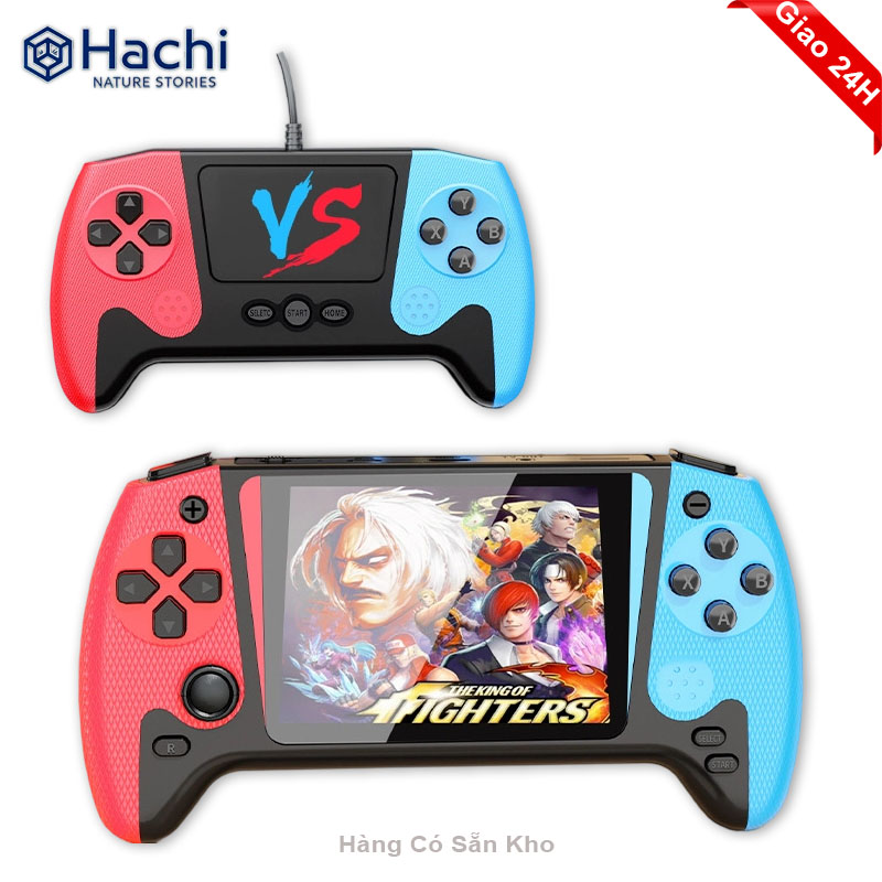 Máy Chơi Game Cầm Tay Q21 500 Trò Chơi Cổ Điển, Kết Nối TV, Tay Cầm Rời, Pin Sạc Dung Lượng Cao
